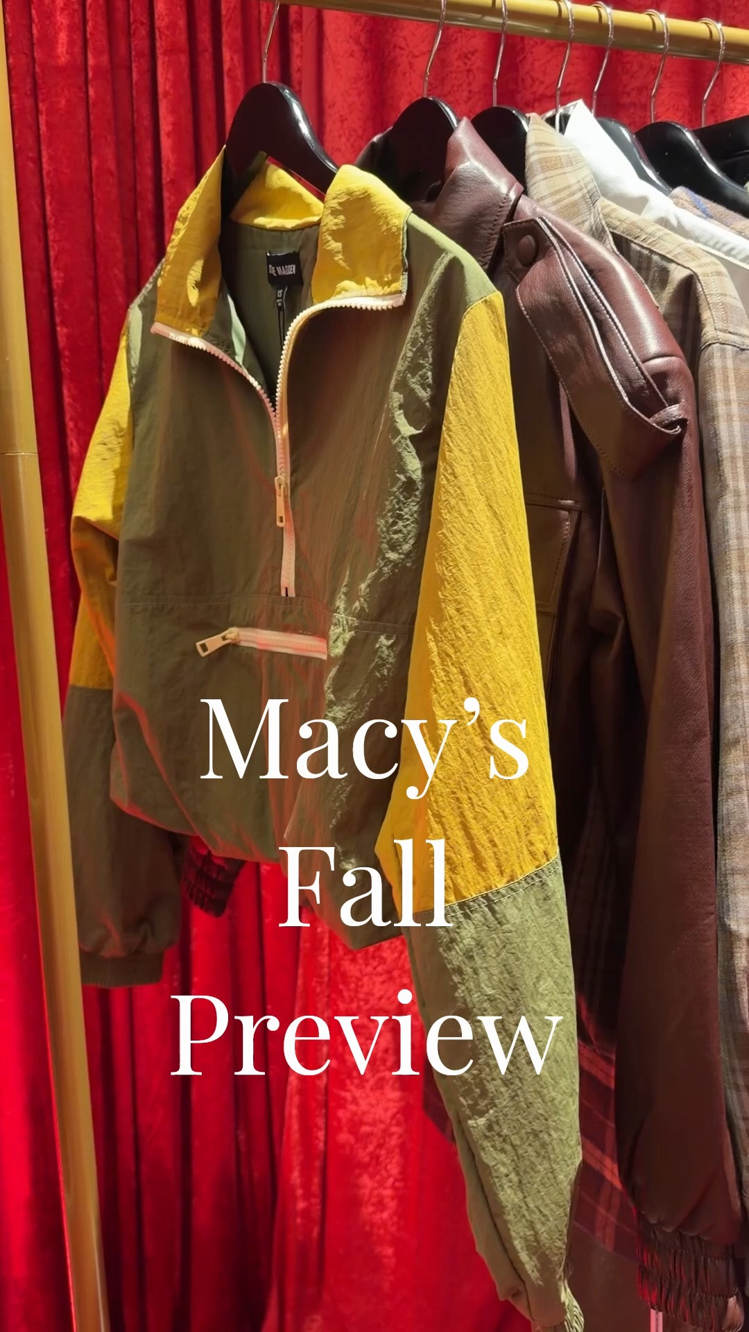 Macy’s fall preview includes the prettiest floral detail trench coat, plaid dress with lace inset, and brown leather jacket! #macysstylecrew @macys

#LTKNYFW