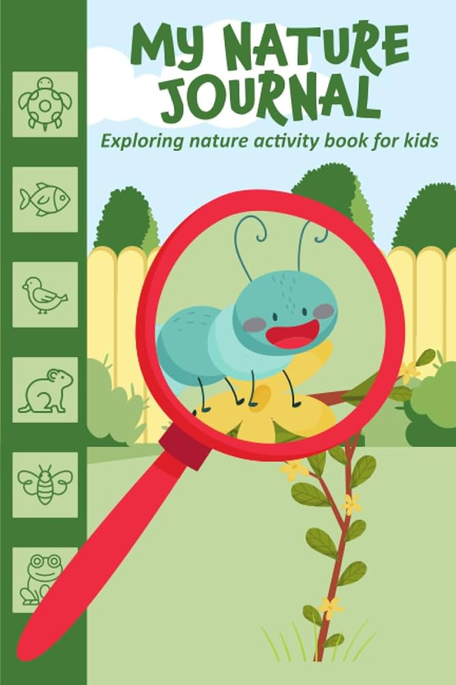 My Nature Journal Kids Activity Book: Fun backyard explorer and nature log book for kids to draw ... | Amazon (US)