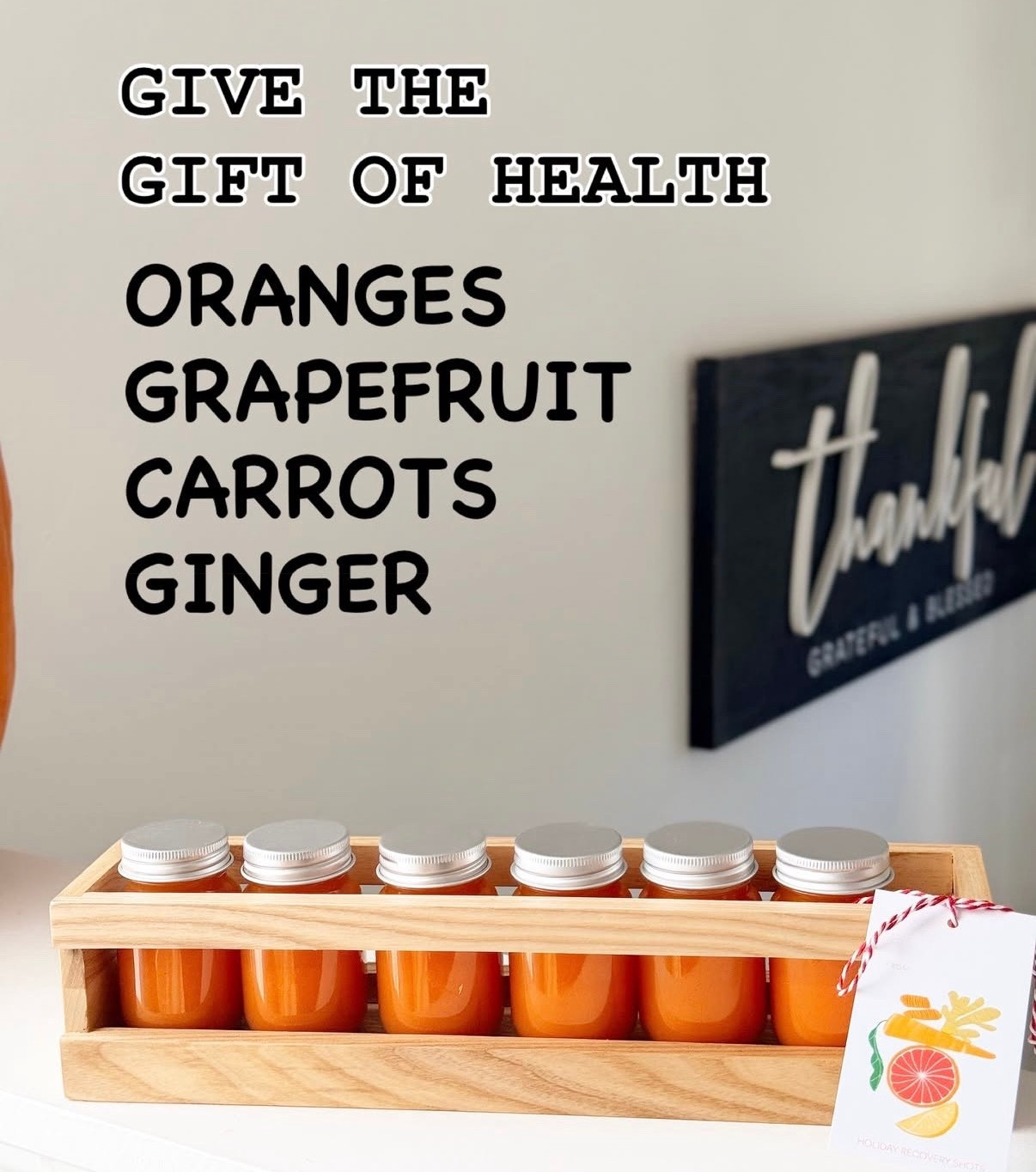 Give the Gift of Health this Holiday Season 💚🎄✨
Everything you need to make your own wellness shots at home — the Nama J2 Juicer, cute glass jars, and all the fresh ingredients 🍋🥒🫚
It’s the perfect healthy gift for yourself or the wellness lover on your list 

I’ll be sharing the full step-by-step reel soon, but here’s the quick recipe:

2 Oranges
1 Grapefruit
4 Carrots
1 Ginger head

Peel the oranges and grapefruit
Wash the ginger and carrots
Juice everything using a Cold Pressed Juicer


#GiftOfHealth #JuicingWithPriiincesss #NamaJ2 #WellnessJourney #HealthyLifestyle #LTKHoliday #JuicingCommunity #HealthyChristmas #LTKWellness #ChristmasGiftGuide

#LTKGiftGuide #LTKfitnessgoals #LTKCyberWeek