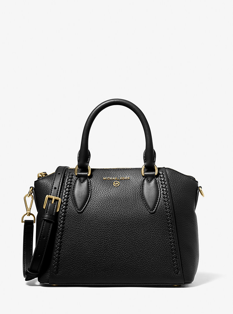 Sienna Medium Pebbled Leather Messenger Bag | Michael Kors US