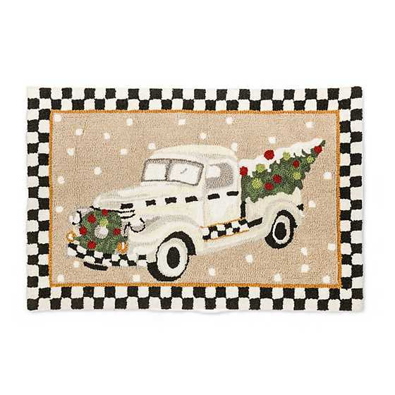 Farmhouse Truck Rug - 2' x 3' | MacKenzie-Childs