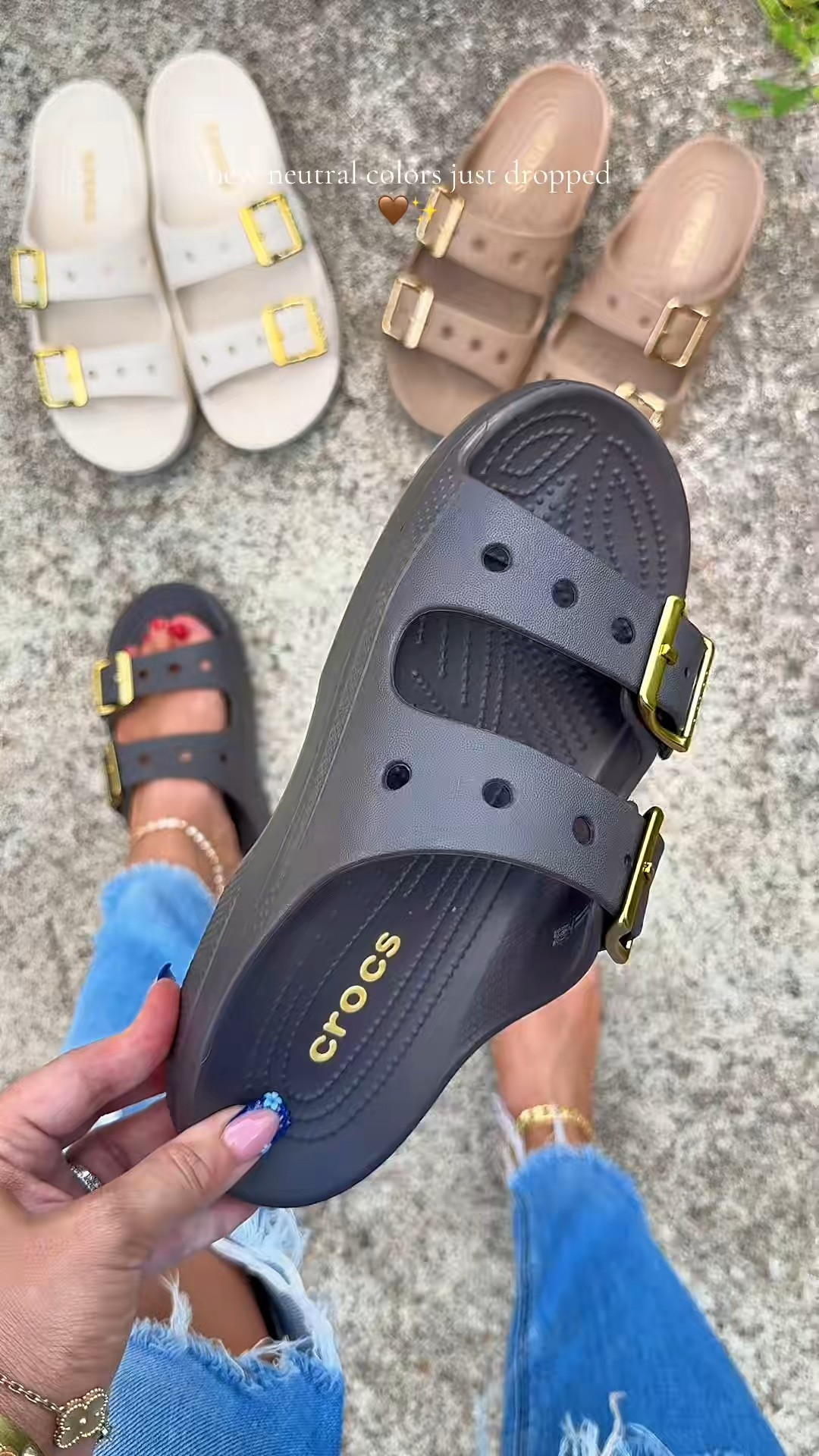 New neutral colors just dropped! #crocs #crocssandals #crocssaturday #dealsforyoudays #ad 

 #LTKootd #LTKWorkwear #LTKTravel