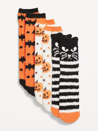 3-Pack Cozy Crew Socks for Women | Old Navy (US)