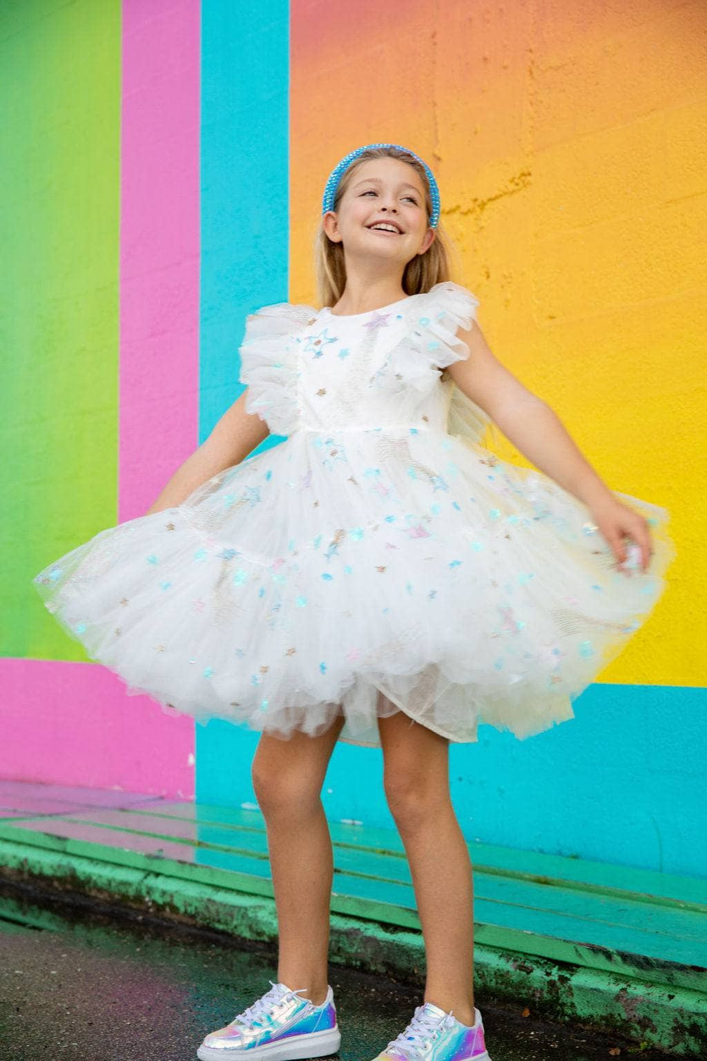 Shooting Star Tulle Dress | Lola + The Boys