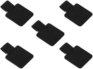 5 Pack Pen Loop Holder, Self-Adhesive Pen Holder Pencil Elastic Band Loop Designed for Notebooks,... | Amazon (US)