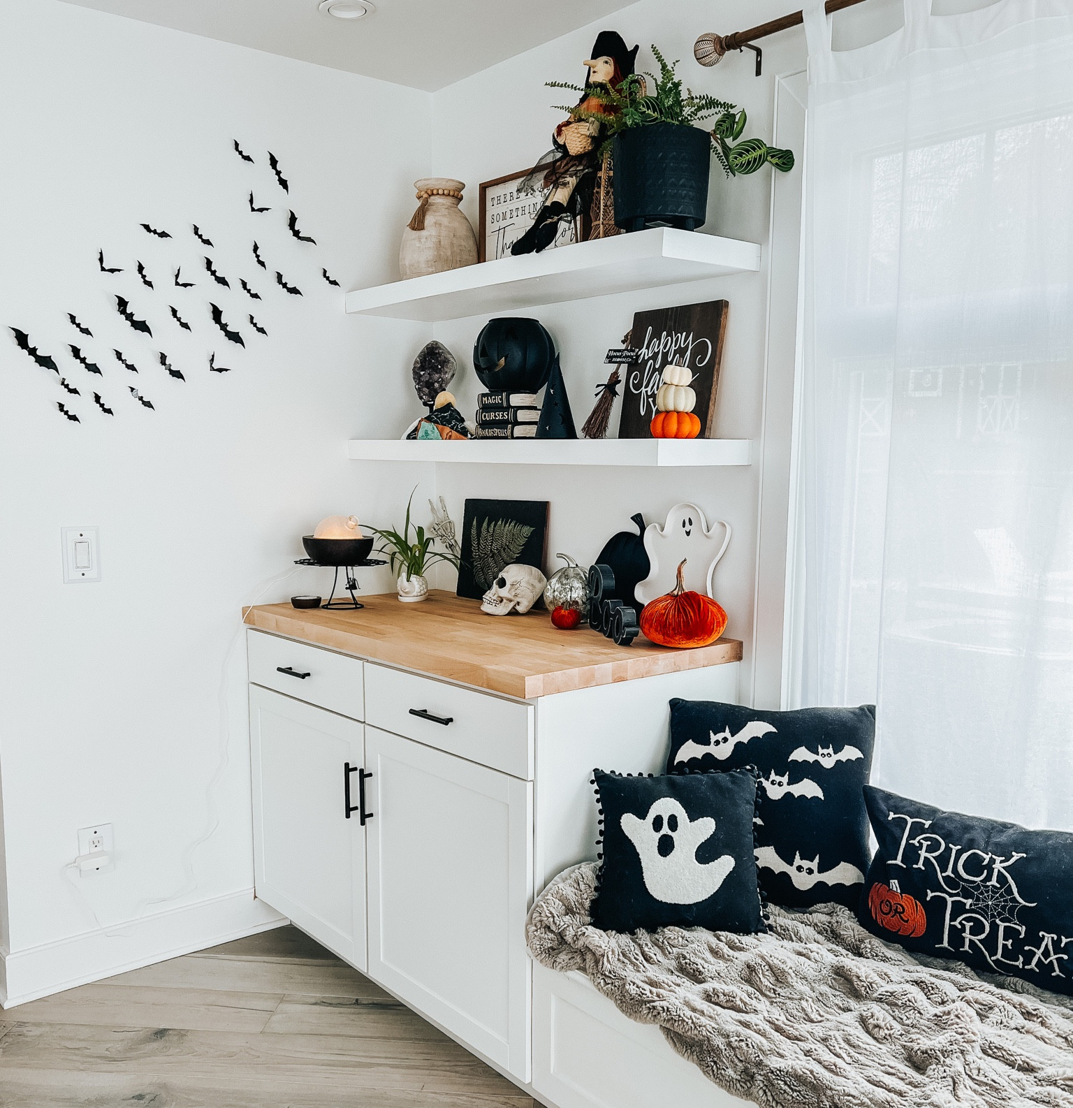Amazon / Pottery Barn / Michaels Halloween decor + how to style Halloween shelves 

Fall decor / halloween decorations 

#LTKSeasonal #LTKstyletip #LTKhome
