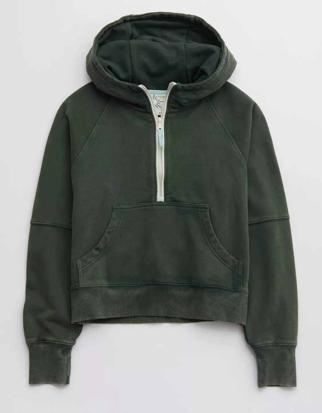 OFFLINE By Aerie Throw-Back Quarter Zip Sweatshirt | American Eagle Outfitters (US & CA)