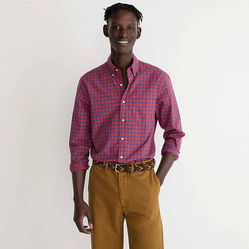 Secret Wash cotton poplin shirt | J. Crew US