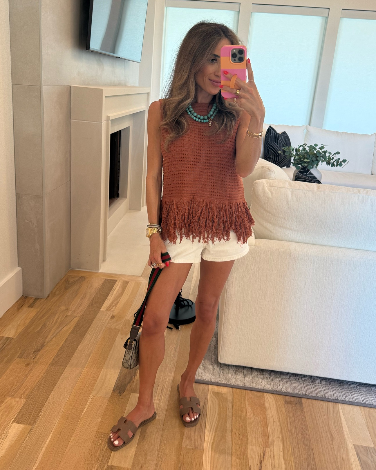 The cutest game day outfit! This fringe top comes in a bunch of colors and my denim shorts are on sale

#LTKSeasonal #LTKPetite