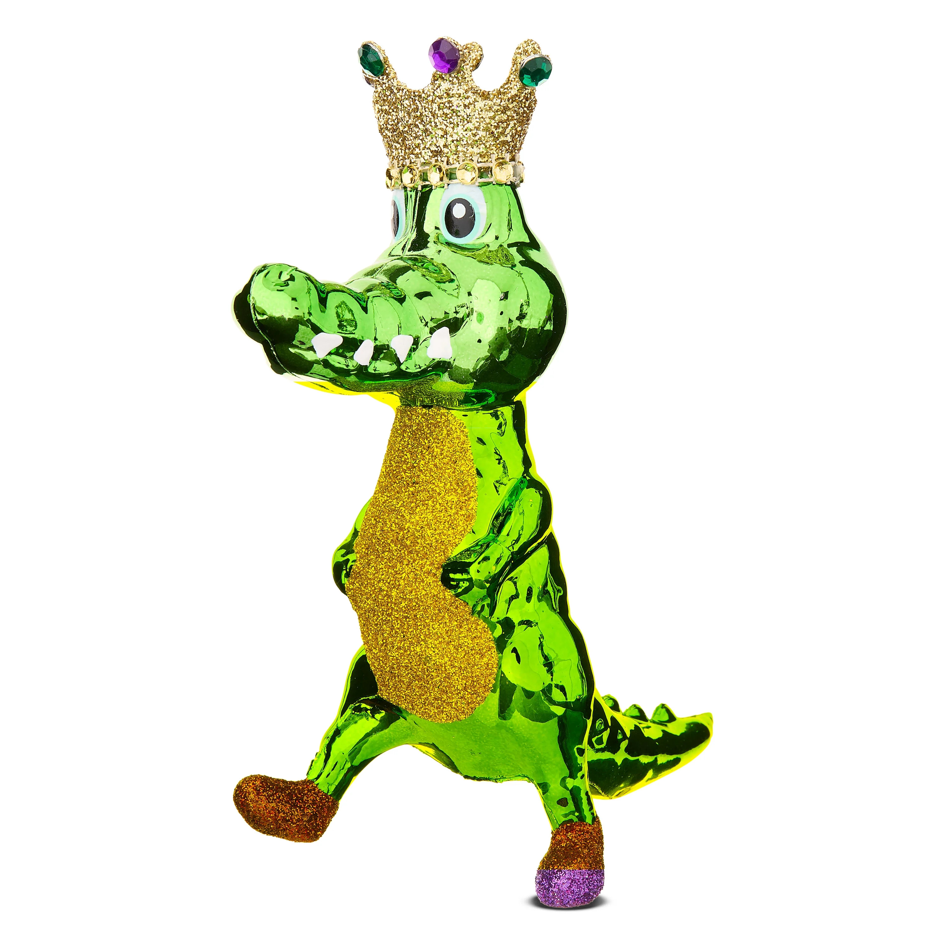 Gator Ornament, Green, Mardi Gras by Way To Celebrate | Walmart (US)