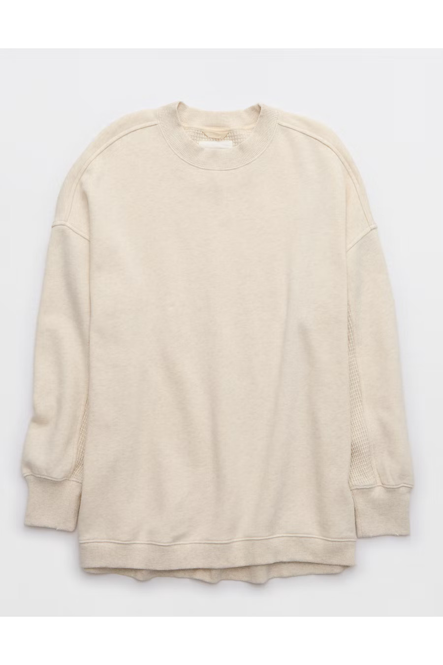 Aerie Getaway Sweatshirt Women's Heather Frost XXS | American Eagle Outfitters (US & CA)