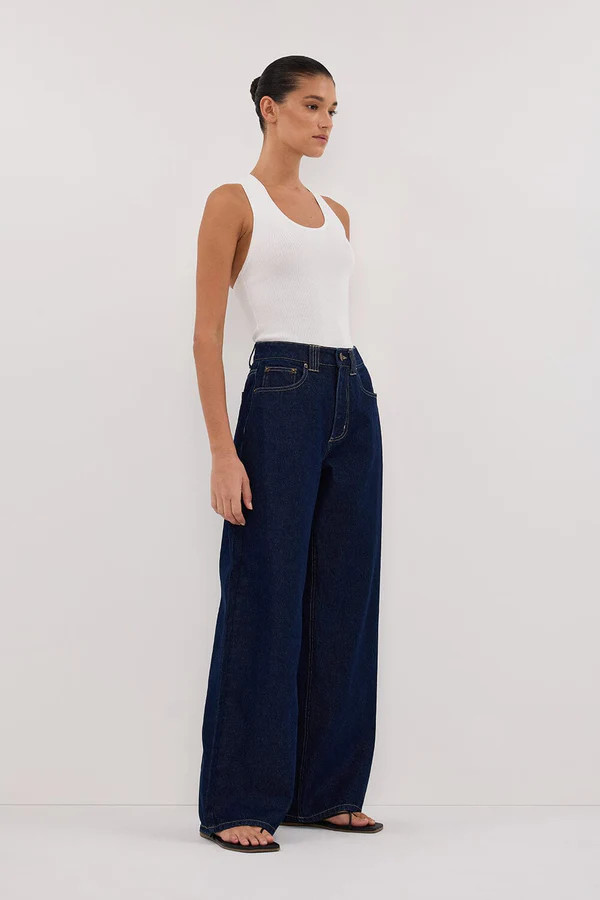 REAGAN 2.0 INDIGO SLOUCHY JEAN | DISSH