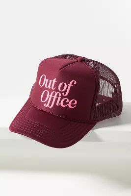 Ascot + Hart Out of Office Trucker Hat | Anthropologie (US)