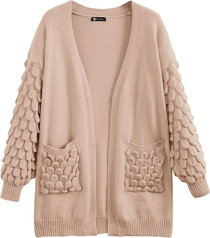 PRETTYGARDEN Women's Cardigan Sweaters Fall Clothes Open Front Cable Knit Oversized Winter Coats ... | Amazon (US)