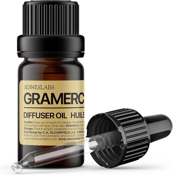 Gramercy Diffuser Oil, Boutique Hotel Collection, Goji, Tobacco, Amber, Cocoa, Vanilla, Guaiac Wo... | Amazon (US)