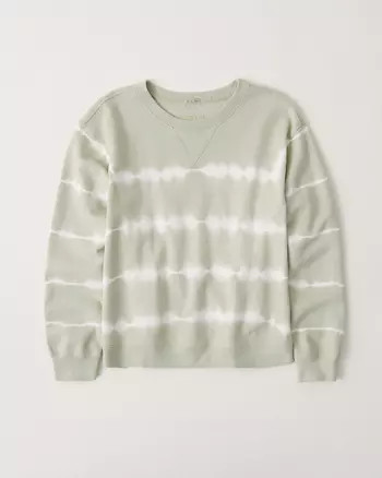Tie-Dye Wash Crew Sweatshirt | Abercrombie & Fitch US & UK