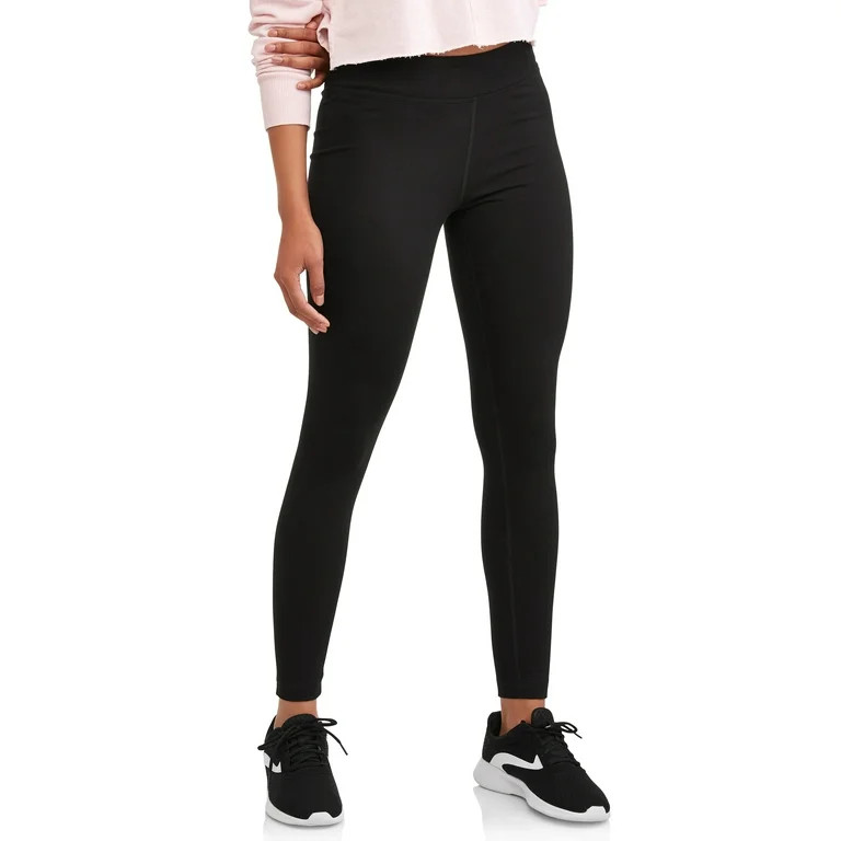 Athletic Works Women's Active Fit Mid Rise Leggings, Sizes S-XXL | Walmart (US)
