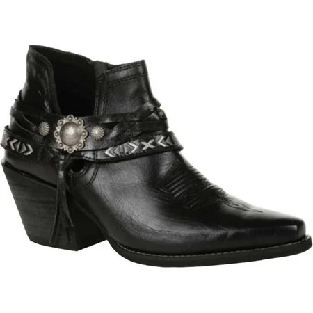 Crush™ by Durango® Women s Black Western Bootie Size 6(M) | Walmart (US)