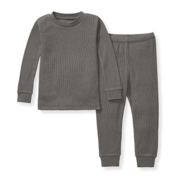 Honeysoft™ Mommy & Me Matching Waffle Thermal Pajamas | Burts Bees Baby