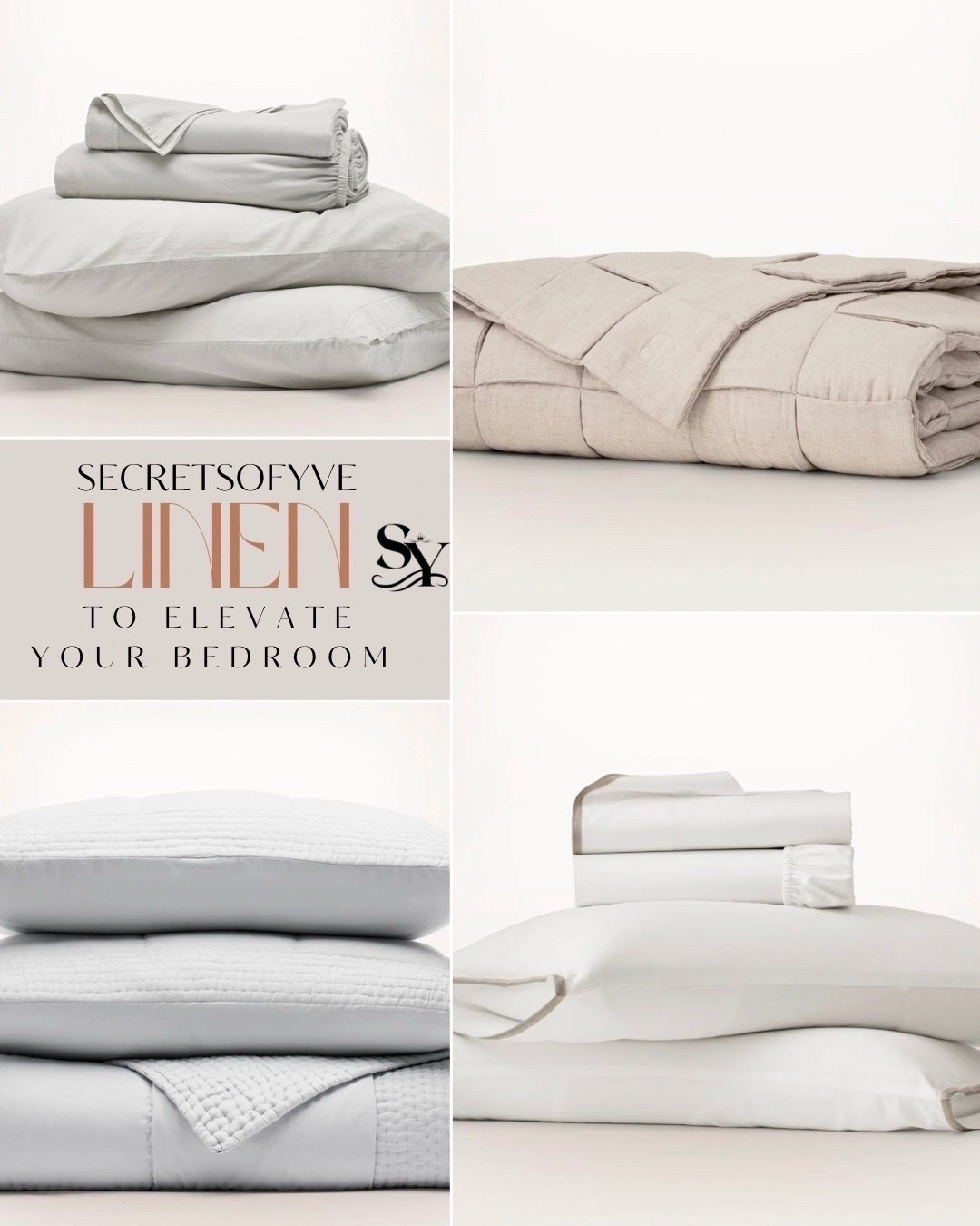 SecretsofYve: Bedding refresh and home/wedding Gift Guide - the MOST requested gift. Beddings that get better with every wash. 🎁 
#Secretsofyve #ltkgiftguide
Always humbled & thankful to have you here.. New posts daily at 3pm & 4:15pm EST. 
CEO: PATESI Global & PATESIfoundation.org
@secretsofyve : where beautiful meets practical, comfy meets style, affordable meets glam with a splash of splurge every now and then. I do LOVE a good sale and combining codes! #ltkstyletip #ltksalealert #ltku #ltkplussize #ltkmidsize #ltkover40 #ltkpetite #ltkvlog #ltktravel #ltkmens #ltkstorytime #ltkmomlife #ltkbump #ltktall #ltkselfcare #ltkhome secretsofyve 

#LTKMothersDay #LTKSeasonal #LTKWedding