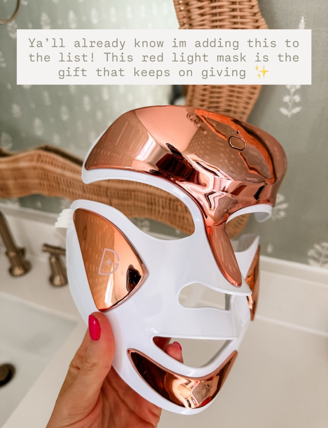 Any mom would absolutely love to receive this for Mother’s Day 👏🏼

Loverly Grey, Mother’s Day gift ideas, red light therapy mask, beauty finds, skincare

#LTKMothersDay #LTKBeauty
