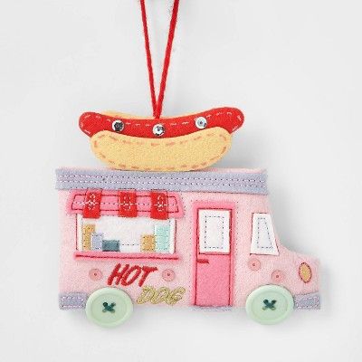 Hot Dog Food Truck Christmas Tree Ornament - Wondershop™ | Target
