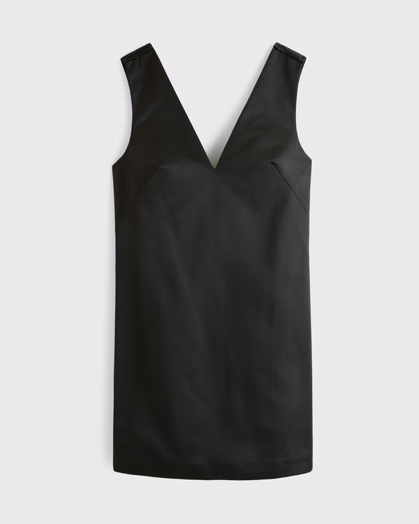 Women's Plunge Bow-Back Mini Dress | Women's Dresses & Jumpsuits | Abercrombie.com | Abercrombie & Fitch (US)