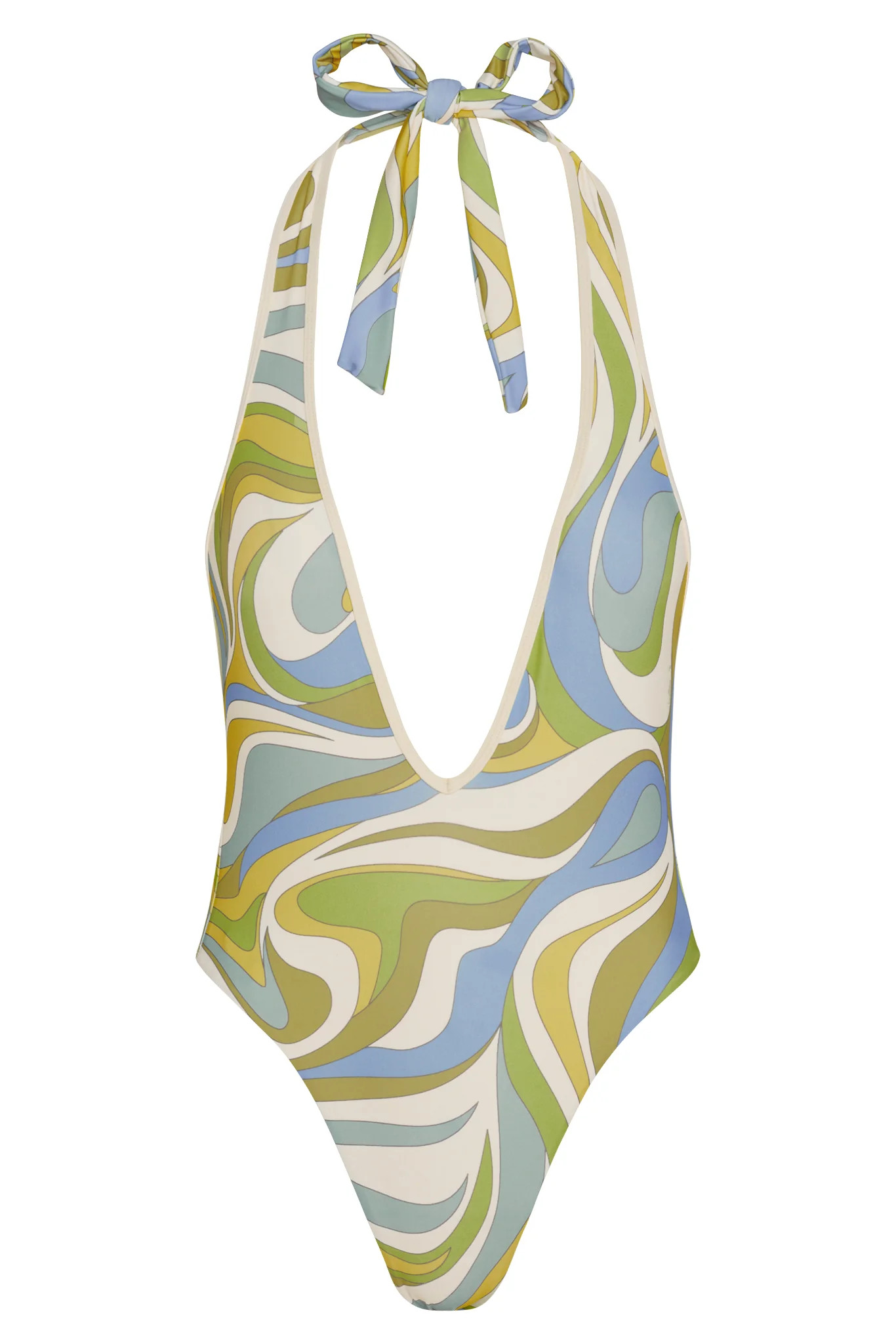 Cyprus One Piece - Costa Rei Apple/Ivory | Monday Swimwear