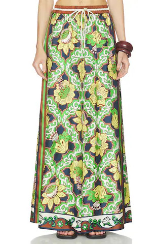 Liana Silk Palazzo Pant in Multi | Revolve Clothing (Global)