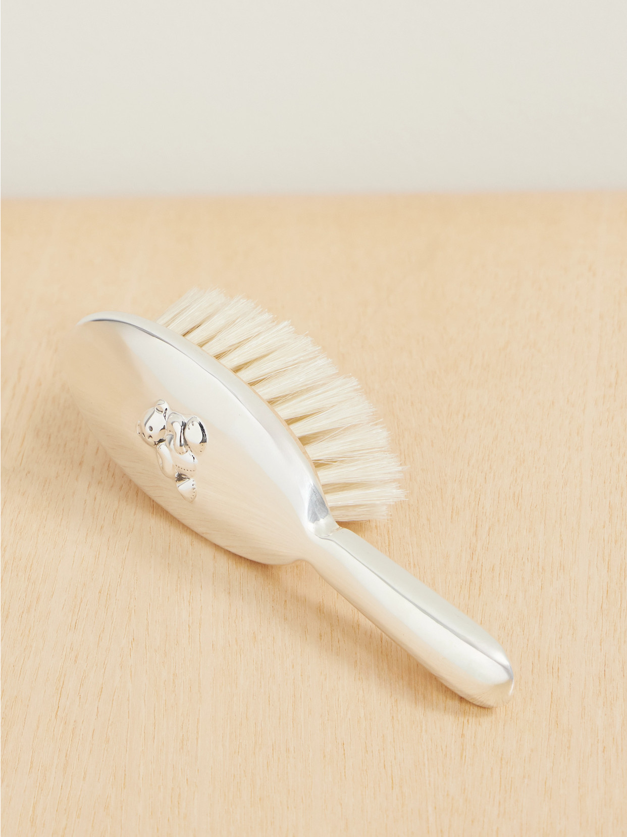 Christofle - Charlie Bear Sterling Silver Hair Brush - One size | NET-A-PORTER (US)
