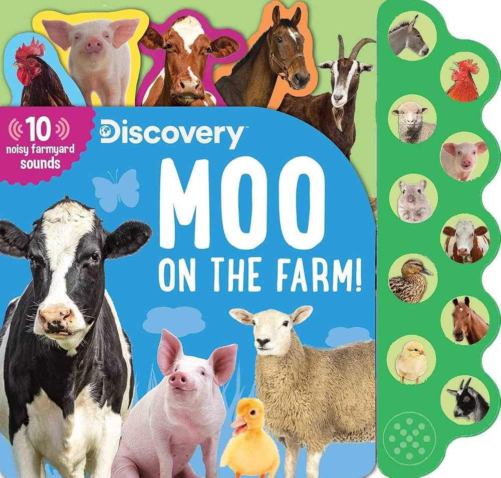 Discovery: Moo on the Farm! (10-Button Sound Books) | Amazon (US)