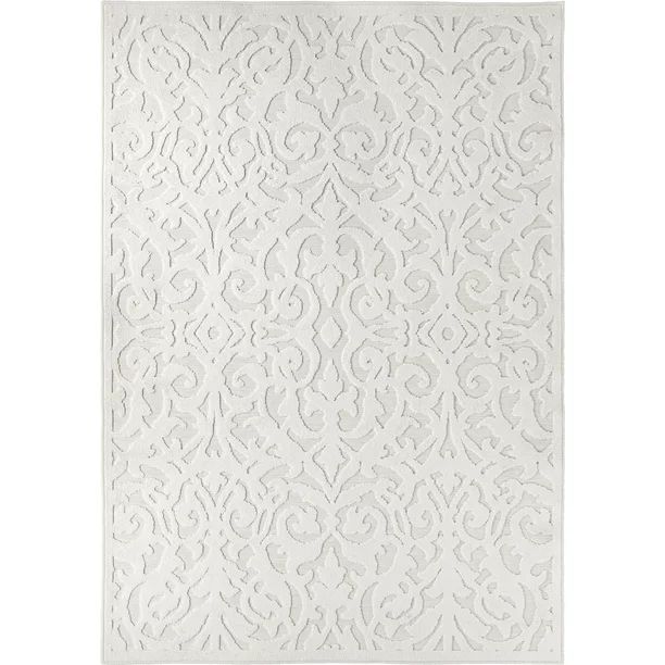 My Texas House Lady Bird Area Rug, Off-White, 5'2" x 7'6" | Walmart (US)