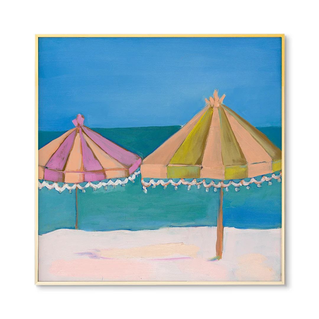 Sunny Shores by Abbey Mueller | Palm Beach Coastal Art | Urban Garden Prints