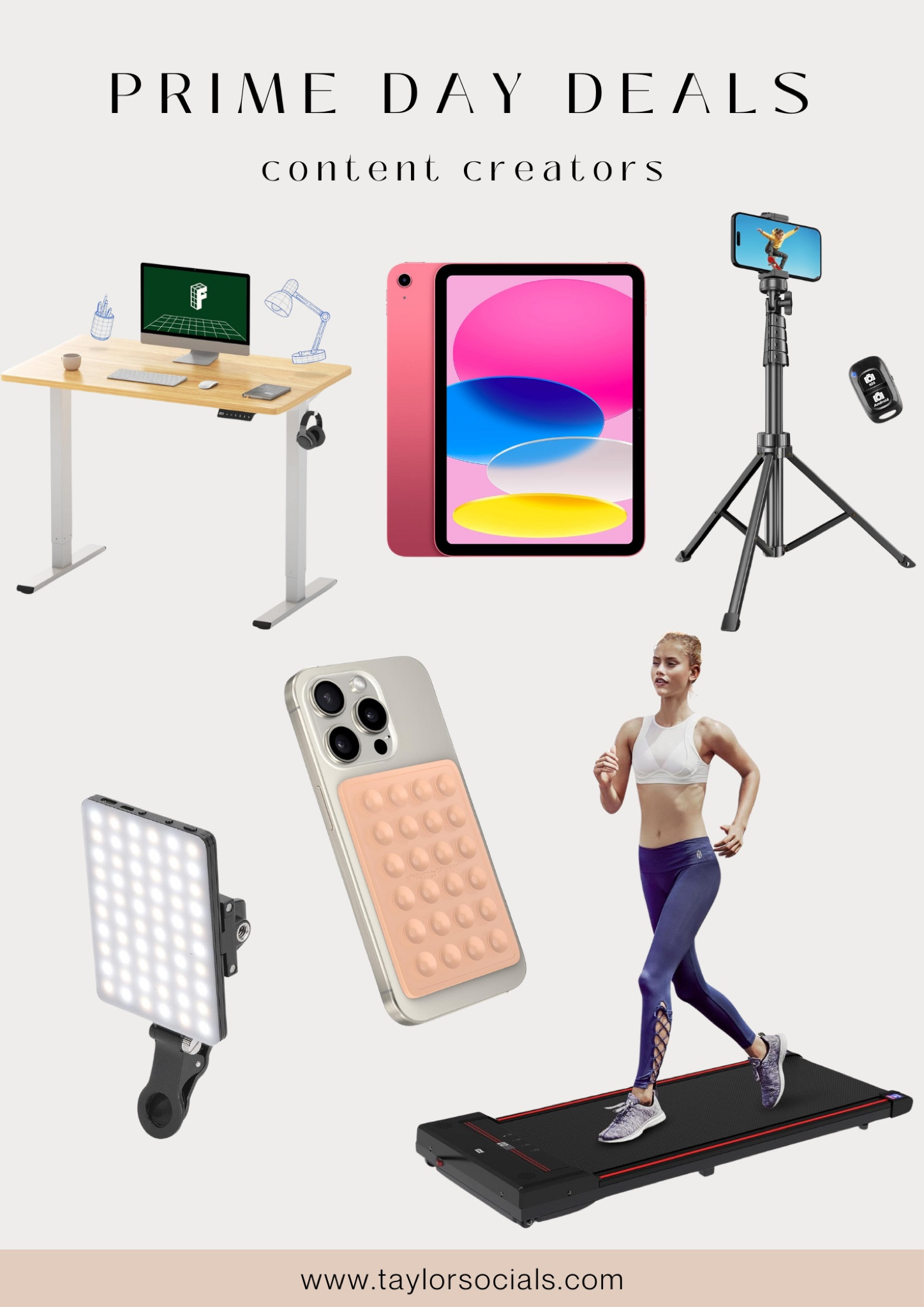 Amazon Prime Day Deals for Content Creators 📱 #contentcreation content creator tools, walking pad, standing desk, phone accessories #contentcreator 

#LTKFindsUnder50 #LTKFindsUnder100 #LTKSaleAlert