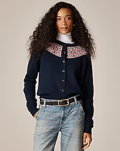 Classic Fair Isle cardigan in vintage wool | J. Crew US