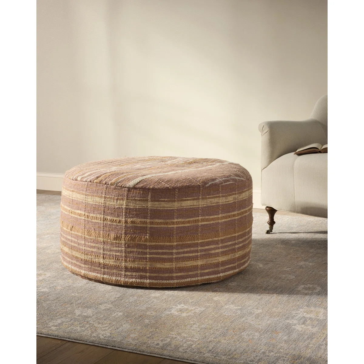 Chris Loves Julia Wallace Clay Pouf | Wayfair North America