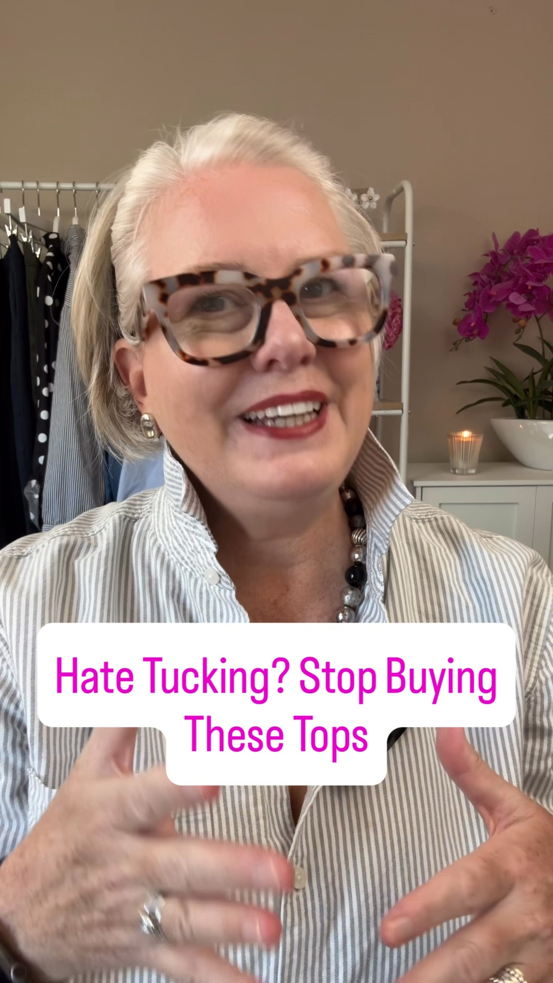 Hate tucking in your shirt? These fall tops for women over 50 are designed to look polished and flattering worn untucked. Look for details like wrap styling, split hems, pintucks, fluid silhouettes, and curved hems that give a top shape and interest without showing your waistband.
Whether you want more tummy coverage, dislike the front tuck, or simply want tops that look good with jeans and pants without tucking them in, these easy fall styles make getting dressed simpler while still looking pulled together.

#LTKMidsize #LTKOver40 #LTKPlusSize