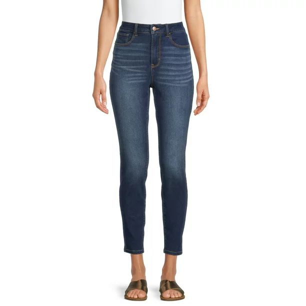 No Boundaries Juniors' High Rise Skinny Jeans - Walmart.com | Walmart (US)