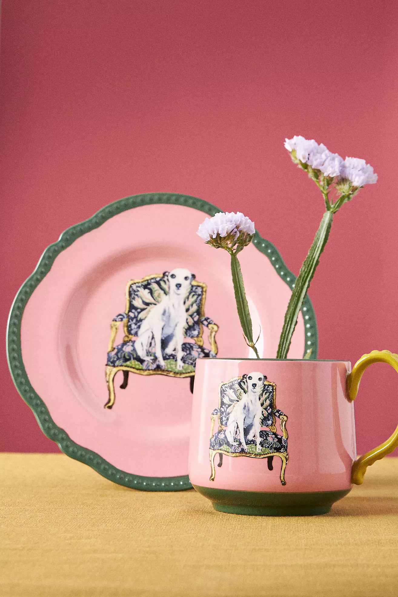 Raphael Balme Hand Painted Mug | Anthropologie (US)