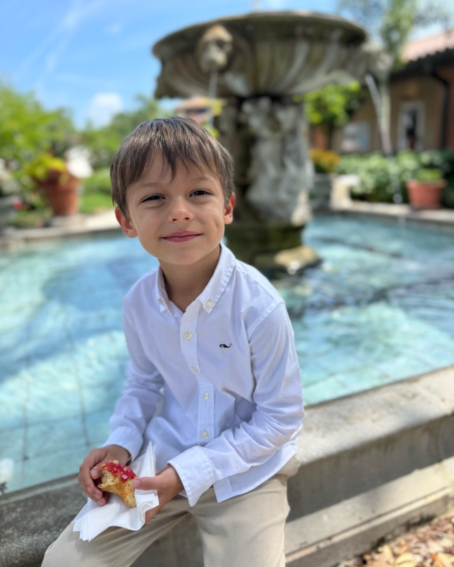 A beautiful day celebrating faith, family, and our boys 🤍 Their First Communion outfits were exactly what I envisioned — classic white button-downs paired with khakis from @Vineyard Vines  for a timeless look we’ll always remember.

#LTKmomlife #LTKMothersDay #LTKKids