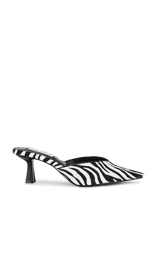Steve Madden Mod Mule in Black,White. - size 6.5 | Revolve Clothing (Global)