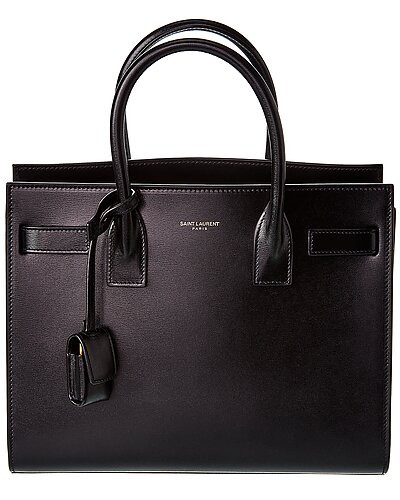 Saint Laurent Sac De Jour Baby Leather Tote | Gilt