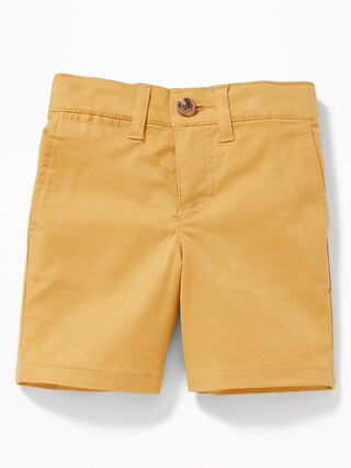 Old Navy Baby Built-In Flex Twill Shorts For Toddler Boys Lemon You Rang Size 12-18 M | Old Navy US