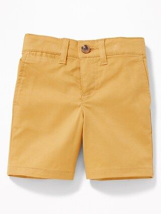 Old Navy Baby Built-In Flex Twill Shorts For Toddler Boys Lemon You Rang Size 12-18 M | Old Navy US