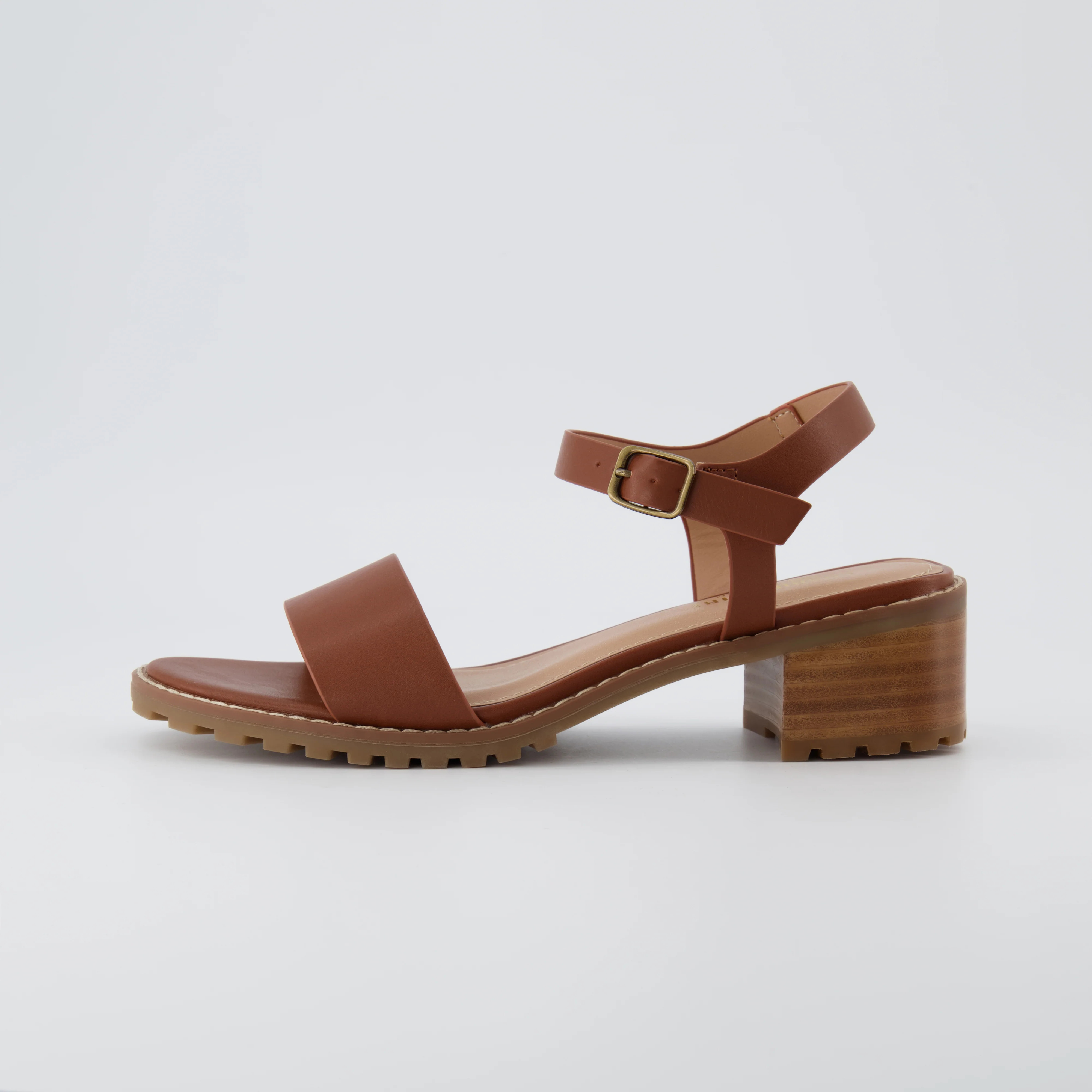 Flynn One Band Block Heel Sandal | Cushionaire