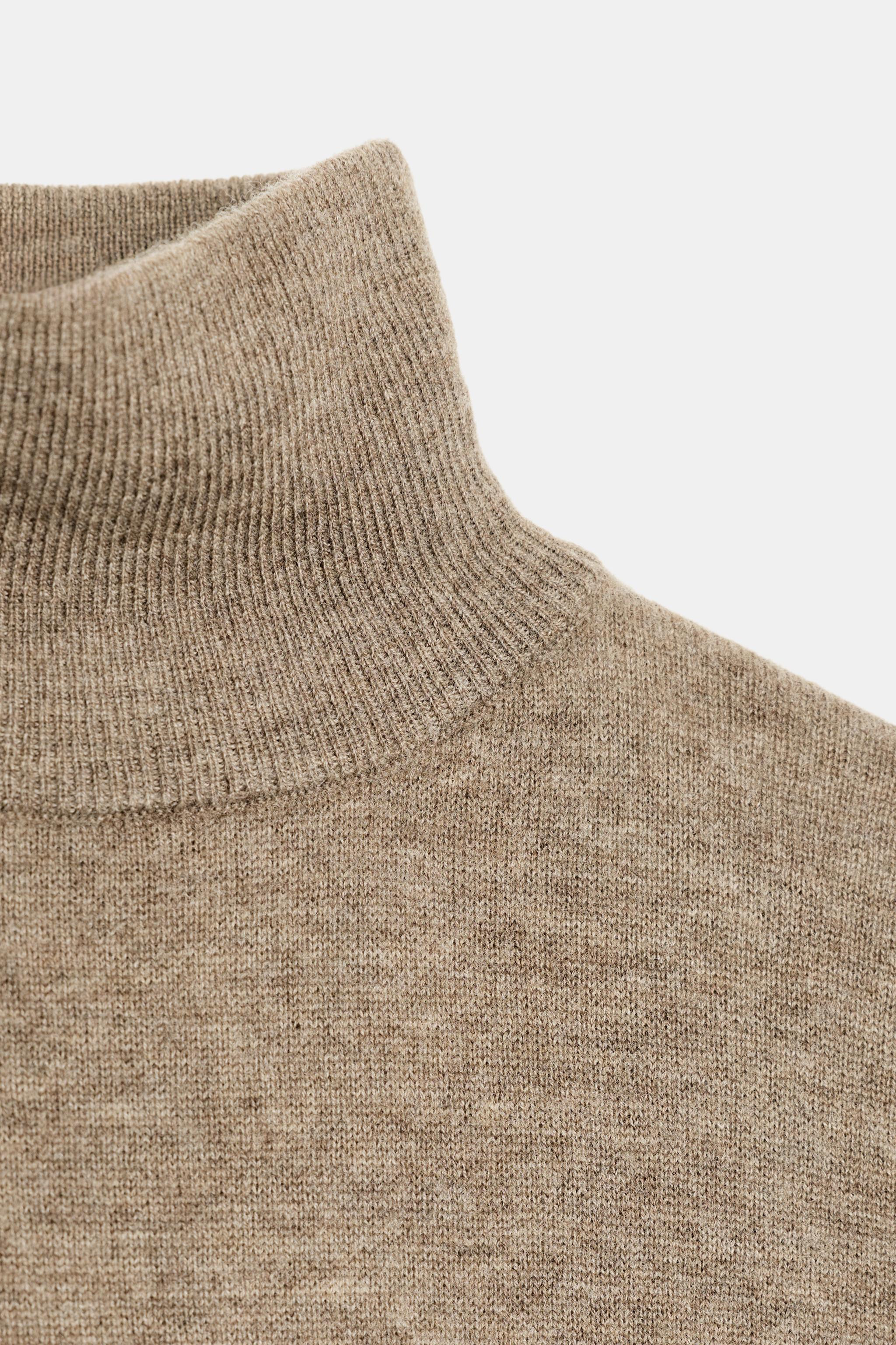 100% EXTRA SOFT WOOL SWEATER | Zara US
