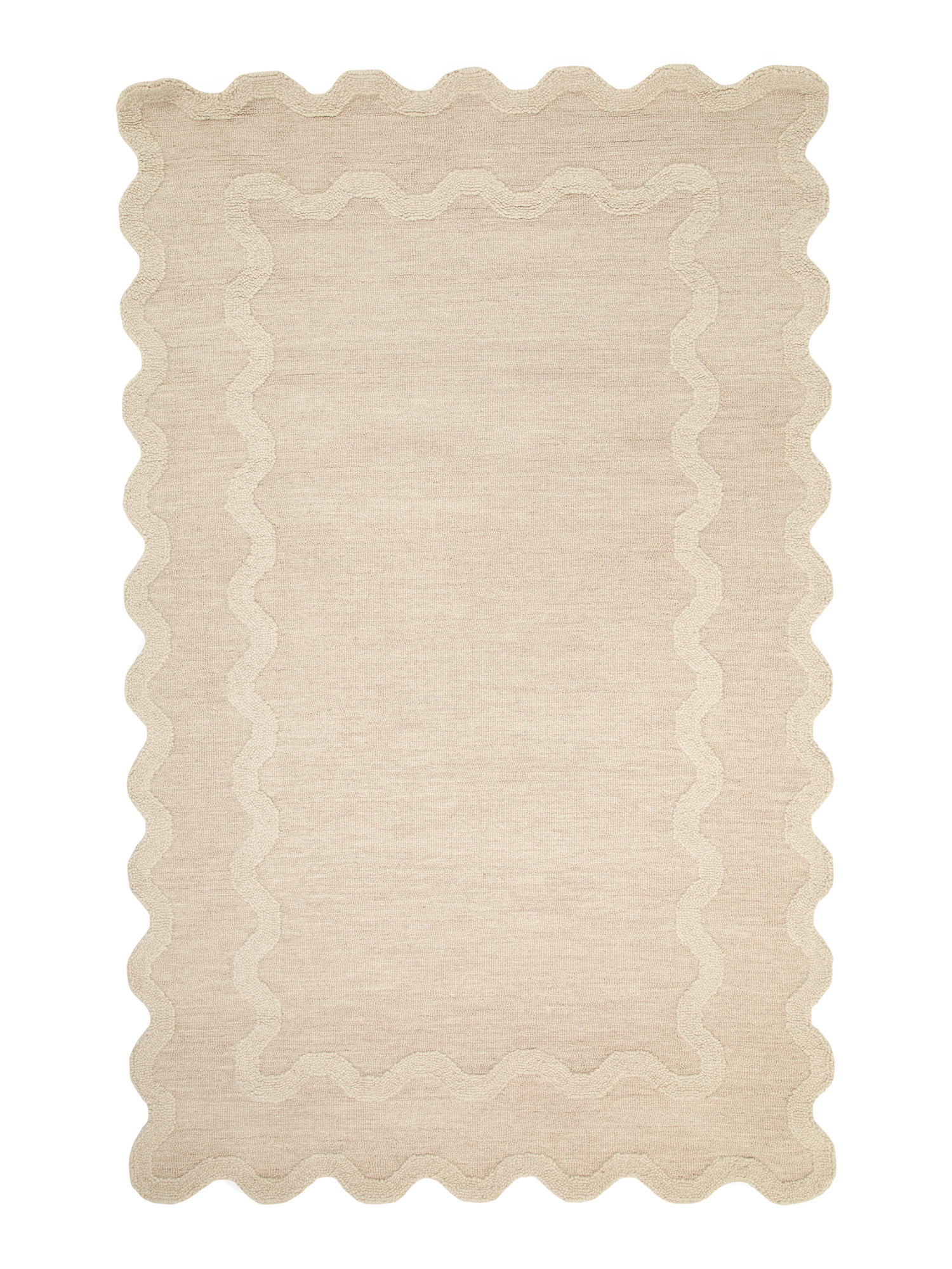 5x8 Wool Scalloped Rug | Home | Marshalls | Marshalls