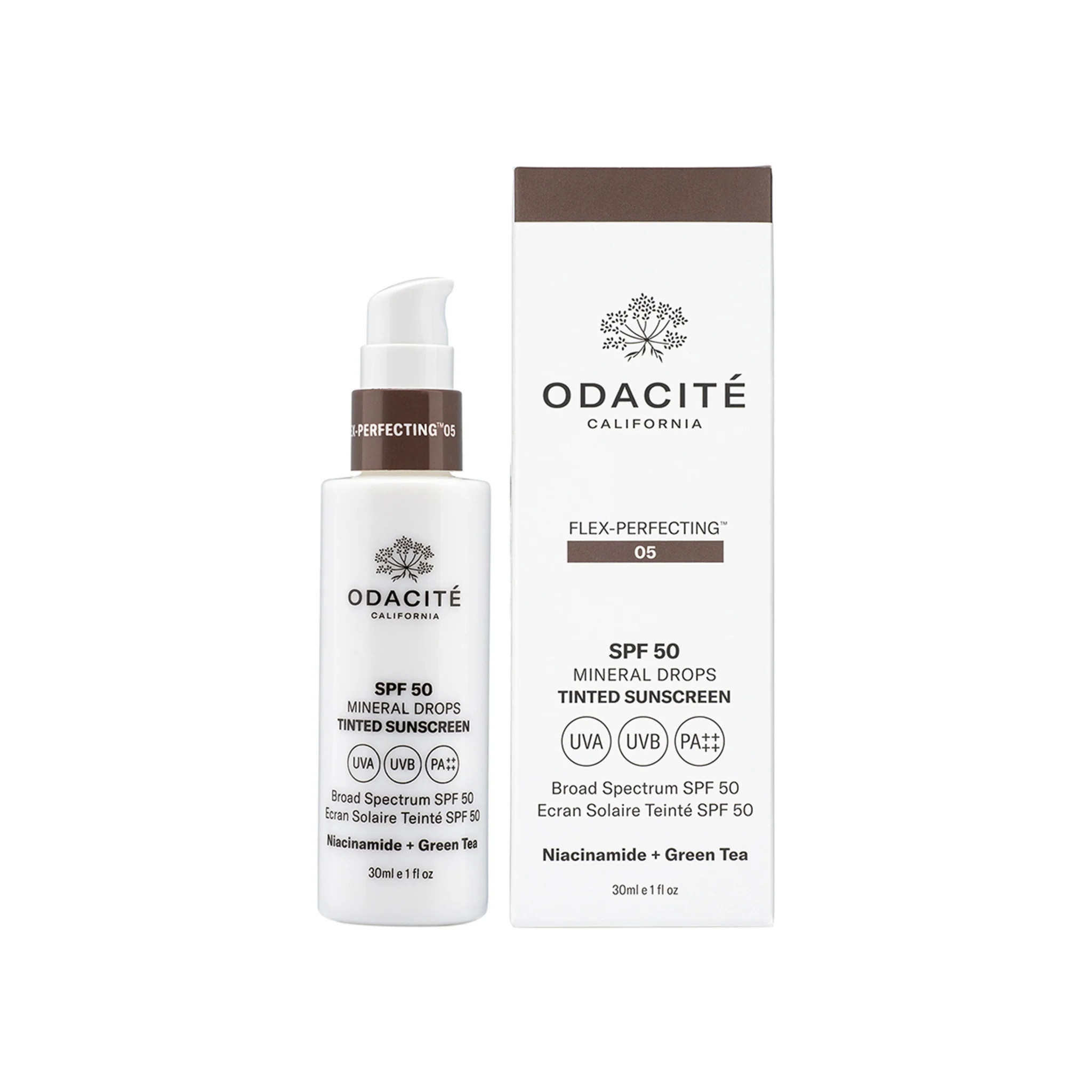 Flex-Perfecting Mineral Drops Tinted Sunscreen SPF 50 – Odacité | Bluemercury, Inc.