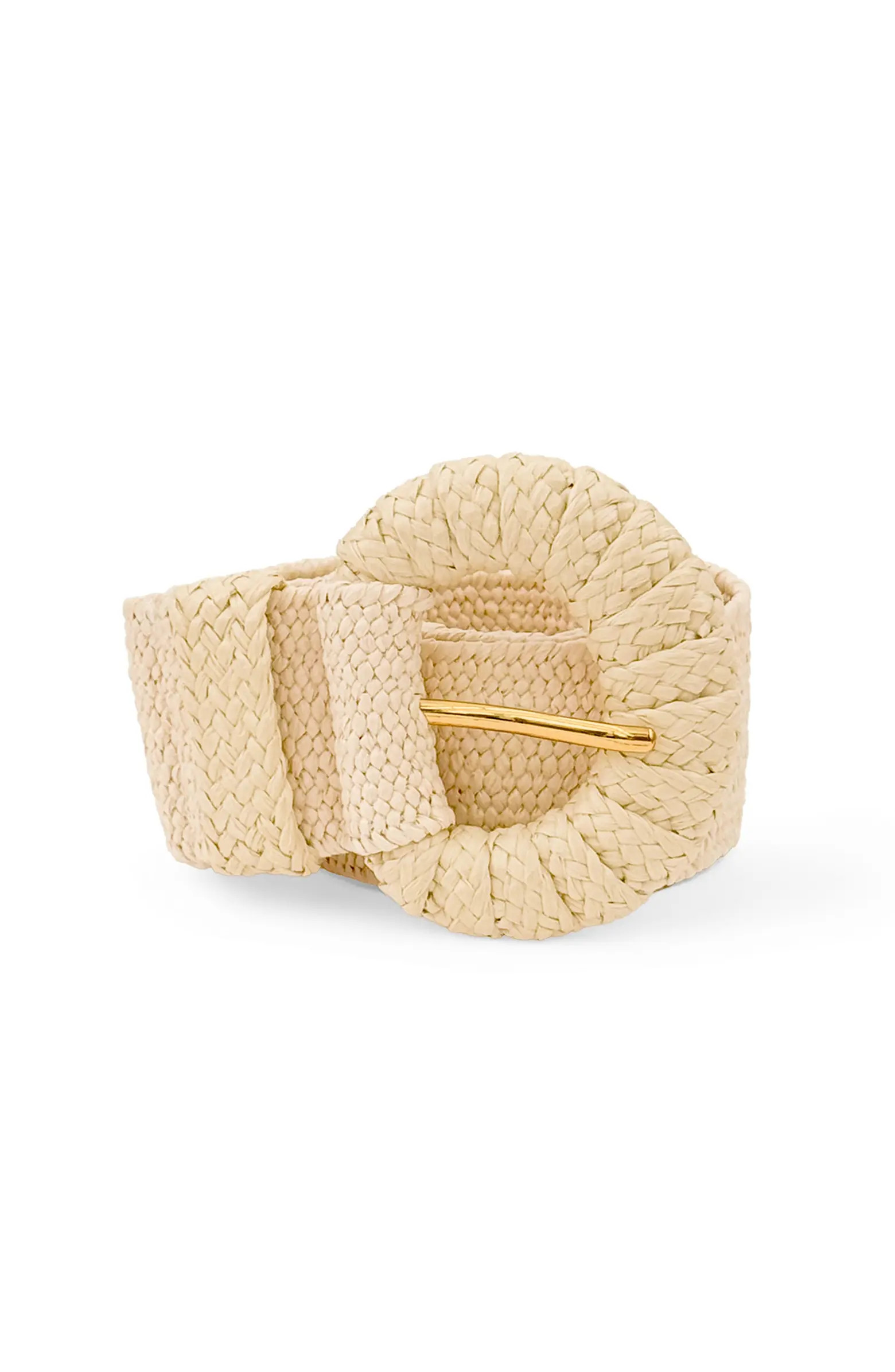 Woven Raffia Ella Belt | Nordstrom