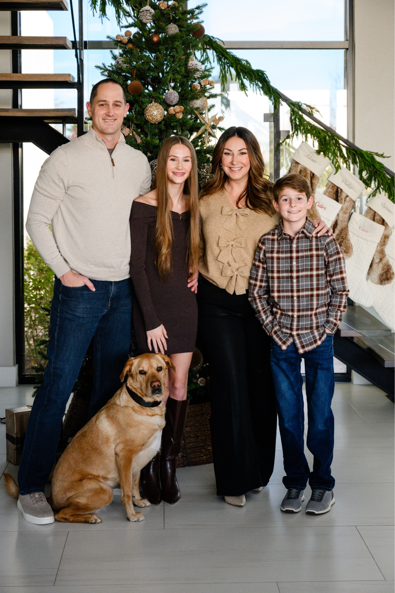 Holiday family in neutrals 

#LTKMens #LTKHoliday #LTKKids